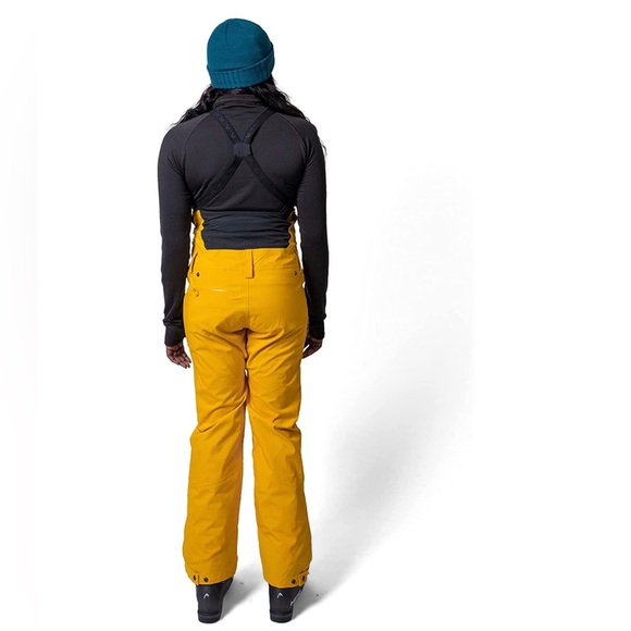 Flylow Foxy Bib Pant - Yellow - Medium - Picture 5 of 16